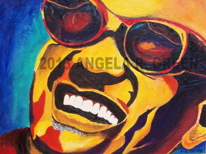 Ray II Acrylic painting Ray II by Angela Green