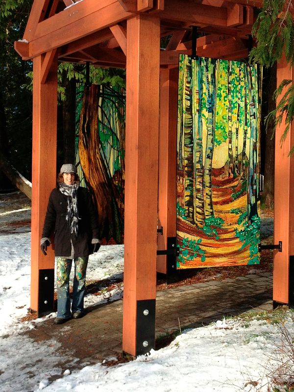 Oliver Woods Public Project Painting Oliver Woods Public Project by Yvonne Vander Kooi