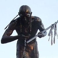 Bronze Statue/Fountain on Cast Monolith //images.artistrunwebsite.com/gallery/img_873731391536100_large.jpg?1516533516
