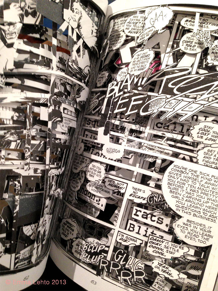 Return to: 2013 - Extant Series ( 2 books of 3 ) Sculpture The Extant Series. ( Miller, Frank. Sin City: Booze, Broads & Bullets. 2nd Edition Milwaukee: Dark Horse Comics, 2005 ) by Emma Lehto