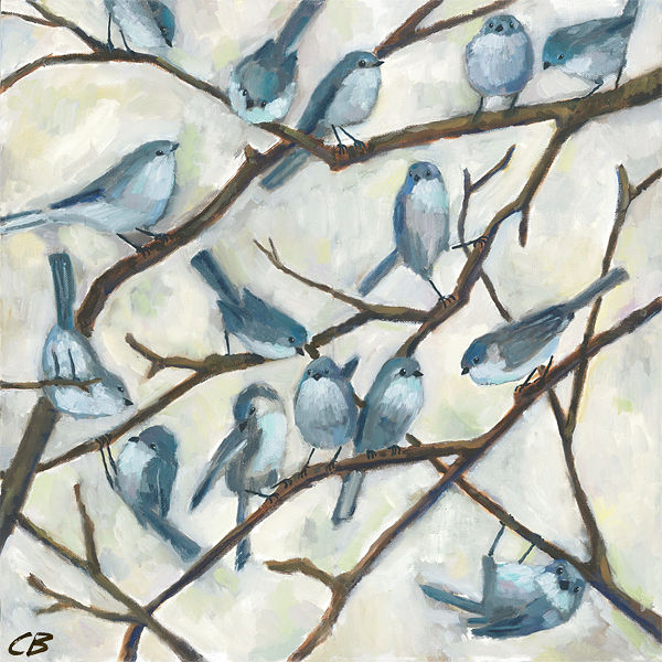 Bushtits! C006 Print Bushtits! C006 by Cody Blomberg