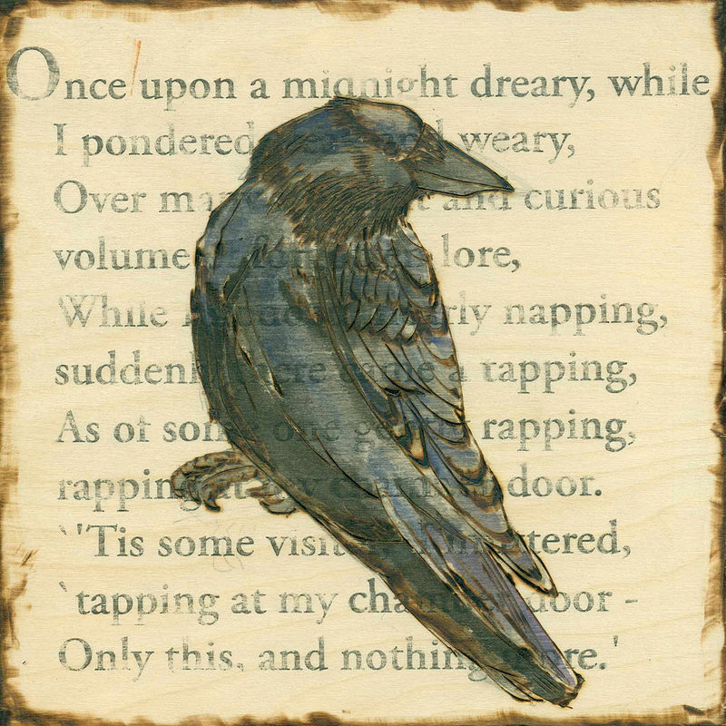 Raven C005 Print Raven C005 by Cody Blomberg
