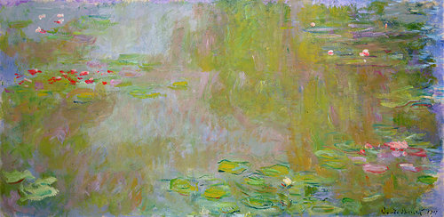 Monet's waterlilly painting
