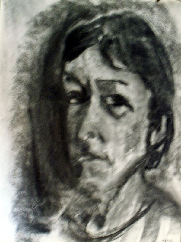Self-Portrait by Lynne Stewart
