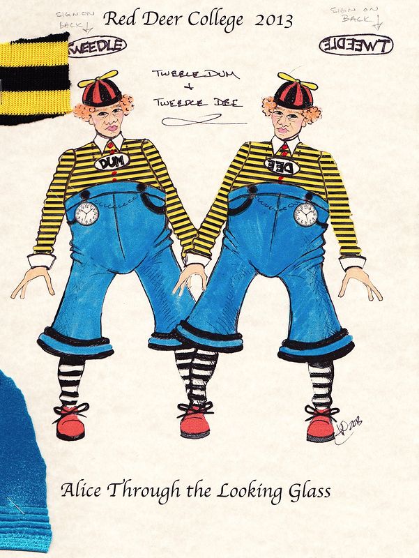 Tweedle Dum &amp;amp; Tweedle Dee by Angela Dale