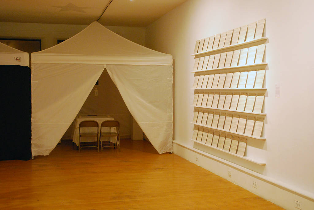 Seerious Business – Performance based exhibition detail by Maria Z Madacky