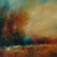 Oil painting Before the Storm by Libuse Labik