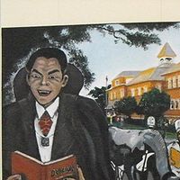 Oil painting Aiken Literati by Valerie Buttler