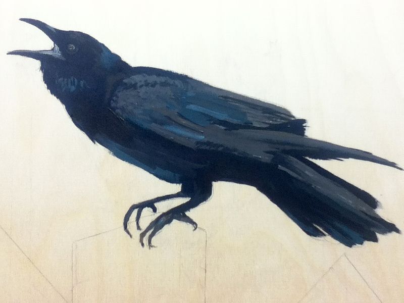 crow complete - Belinda Harrow - Artist