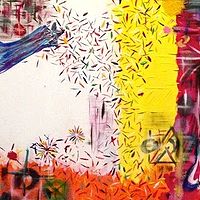 Acrylic painting Untitled, Amy by Jeffrey Newman