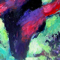 Hereford calf 2 - Oil on Canvas, 122cm x 122cm by Jude Hotchkiss