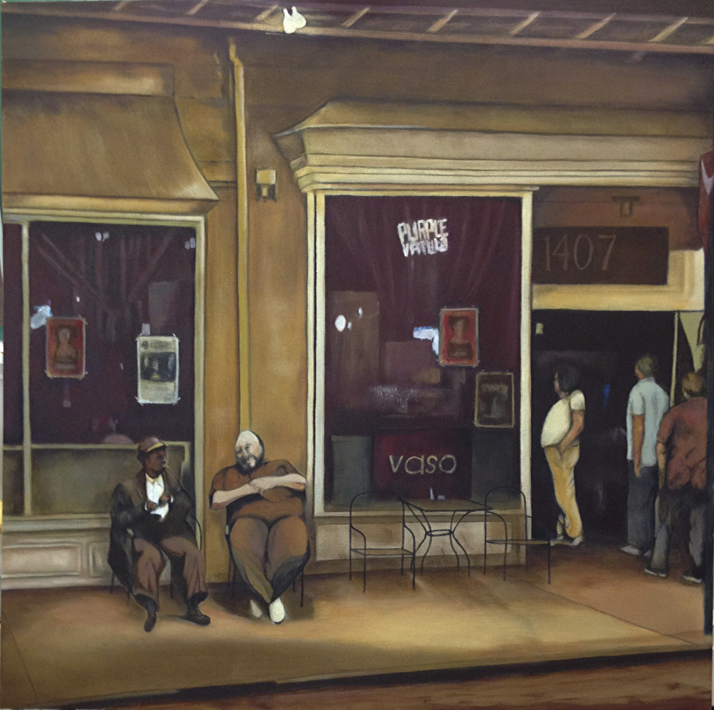 Acrylic painting Best Friends by Rick Gillis