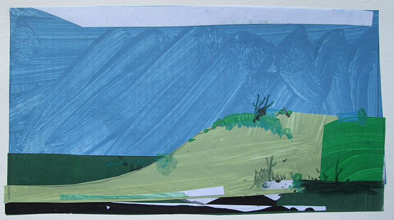 Acrylic painting Snake Hill by Harry Stooshinoff