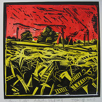Watercolor Home Field, Artist&#039;s Proof #11 by Harry Stooshinoff