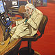 Acrylic painting The Gambler by Rick Gillis
