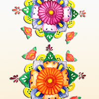 Mural symetric by Carmen Estrada