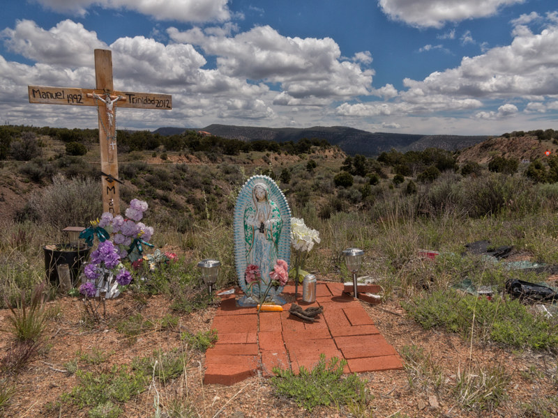 Manuel Trinidad, near Pecos, NM. 2015 by Jim Holbrook