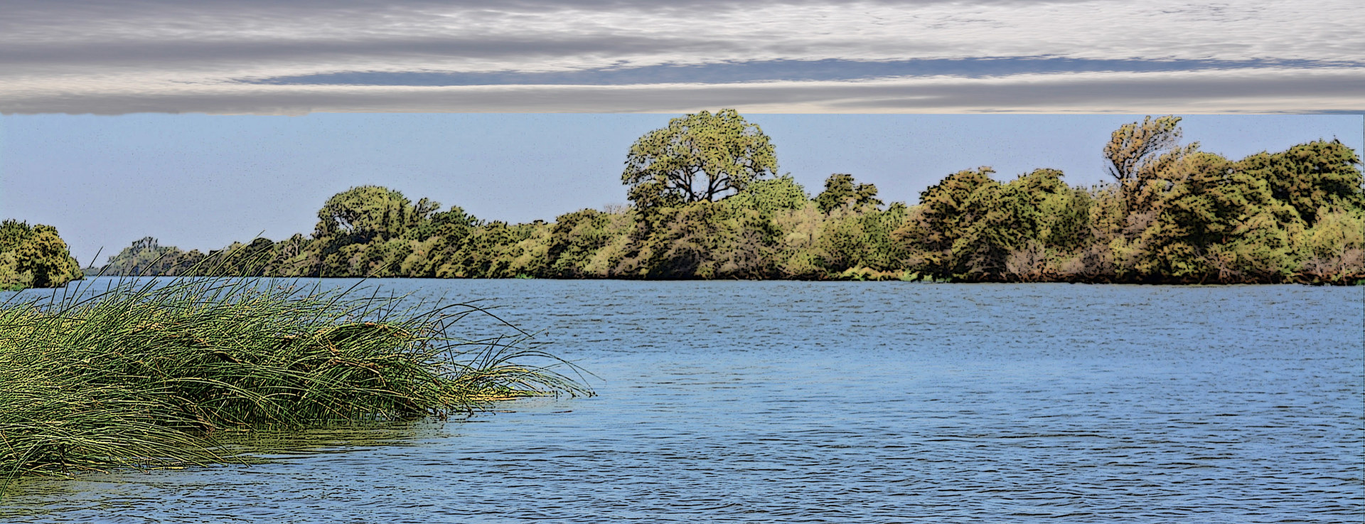 SACRAMENTO RIVER RIO VISTA by Joeann Edmonds-Matthew