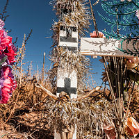 Luis Ricarte Garcia, I-40 West of Albuquerque, NM, 2015 by Jim Holbrook