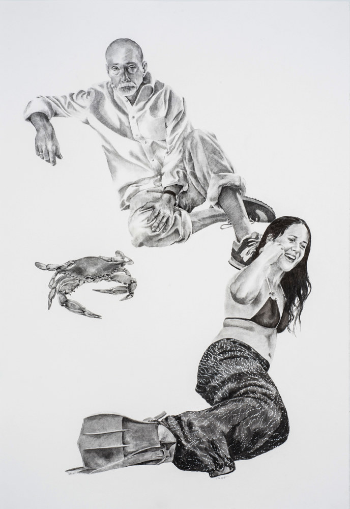 Drawing Mermaids Singing by Ellen Cornett