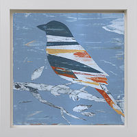 Acrylic painting Tweet #2 by Robert Porazinski