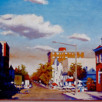 Oil painting Newsroom  by W Scott Ivey