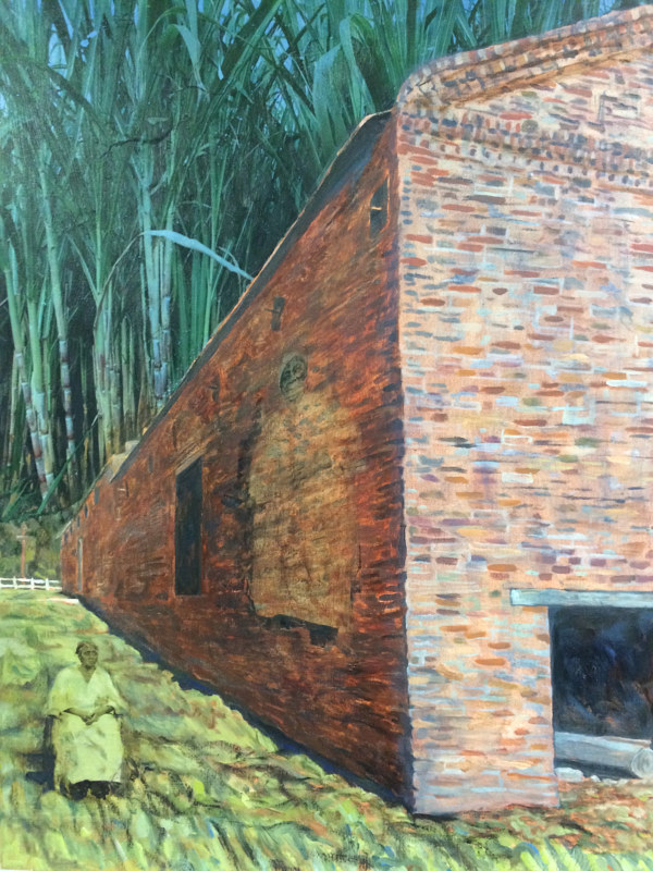 Oil painting Sugarhouse Dreaming by Edward Miller