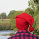 Photography Tuque de patriote rouge pure laine avec pompon by Genevieve Desy
