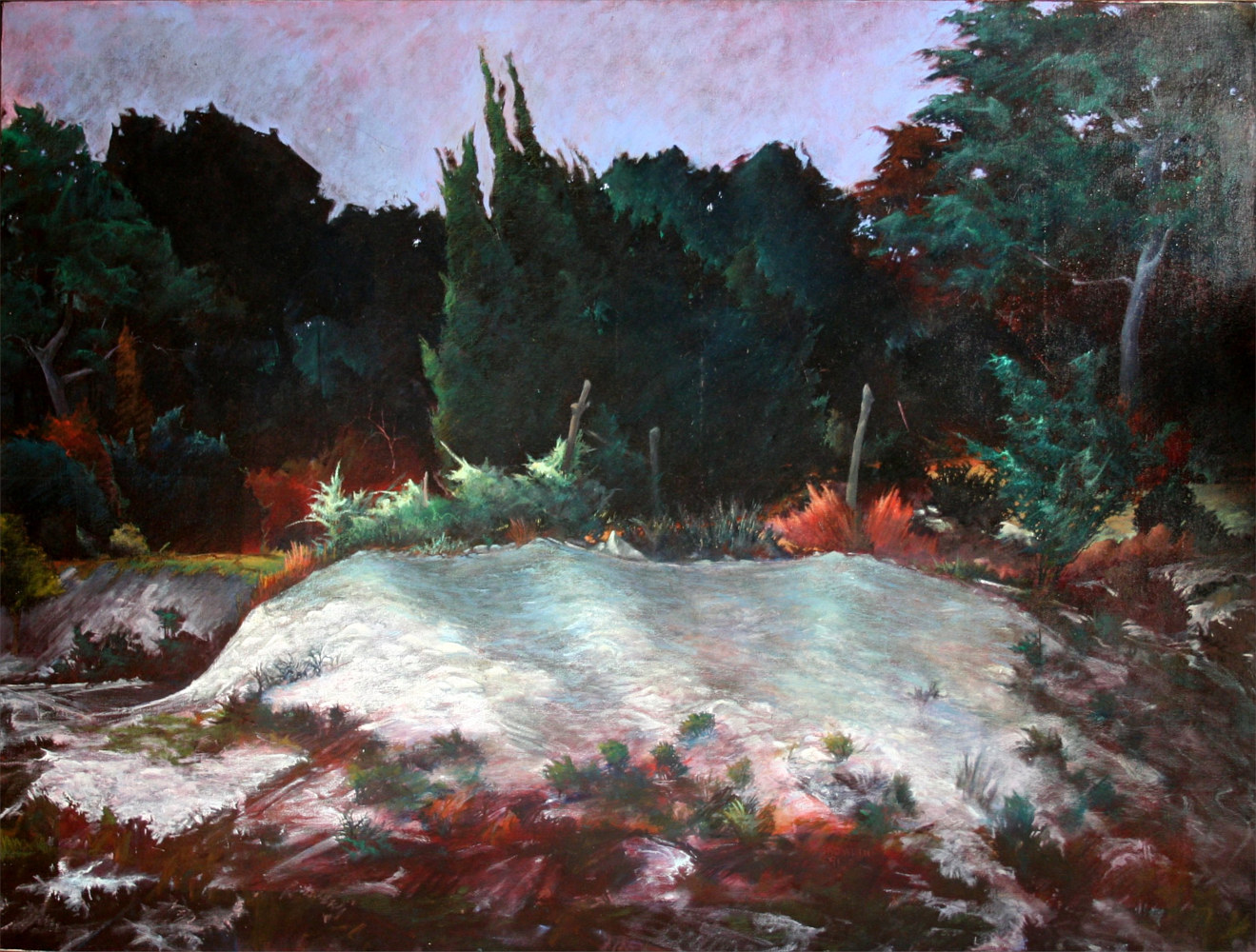 Nearly Home, Georgetown Texas 38x50 by Gary Nowlin