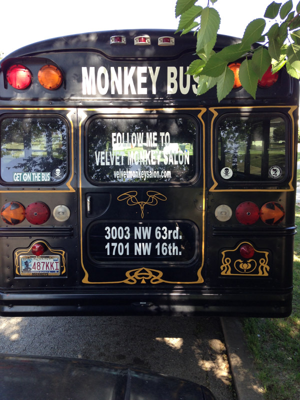 Monkey Bus by Elizabeth Mercer