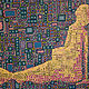 Acrylic painting Nude from Behind by Donna Howard