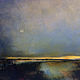 Acrylic painting Last Light by Carol Pierce
