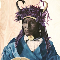 Acrylic painting Chief Wets-It by Stuart  Sampson