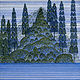 Print Blue Forest by Lawrie  Dignan