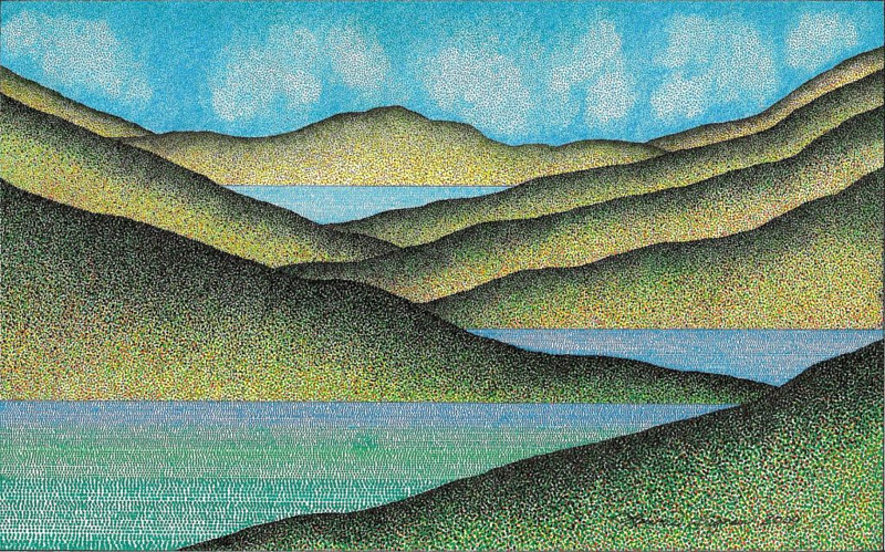 Drawing Glacial Waters by Lawrie  Dignan