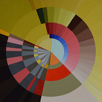 Acrylic painting Radar Blackouts by Graham Hall