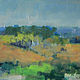 Field of Prairie Grass, Oil On Canvas, by Susan Horn