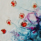 Mixed-media artwork Unknown Is Hatching I by Libuse Labik