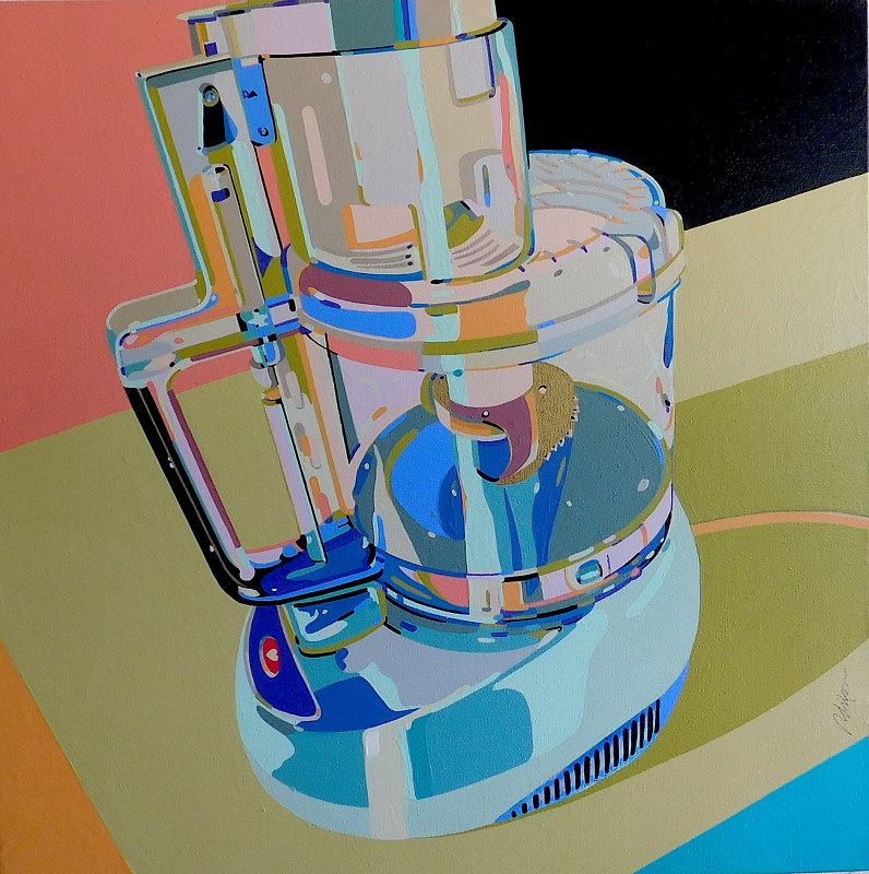 Acrylic painting Cuisinart by Reed Dixon
