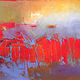Acrylic painting Hotel California  by Carol Pierce