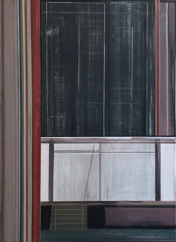 Acrylic painting &quot;Cover Up&quot;   by Brad Nuorala