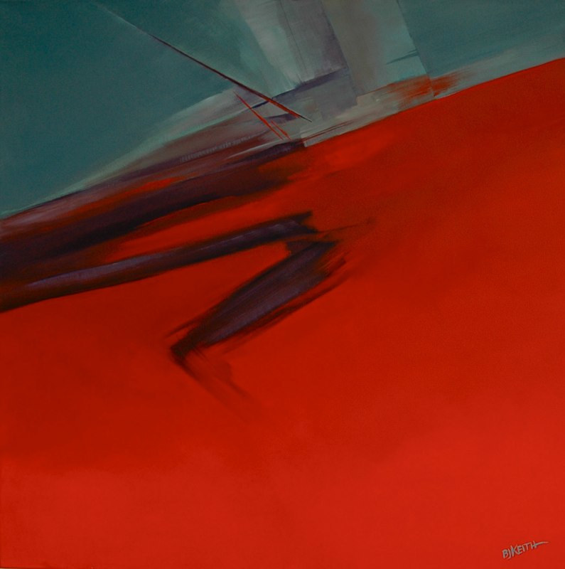 Oil painting Statements 1 by BJ Keith