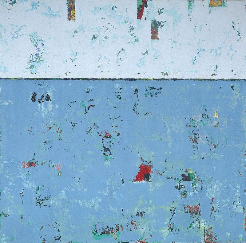 Acrylic painting Sea Wall by Kenneth  Herren