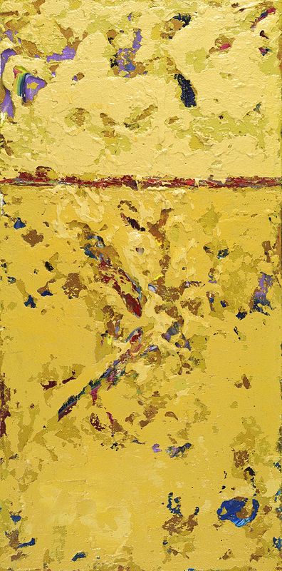 Acrylic painting Sideswiped by Kenneth  Herren