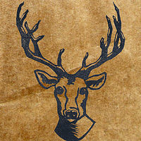 Deer Stamp (digitised) by Rose Williams