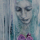Oil painting Scent of Time II by Libuse Labik