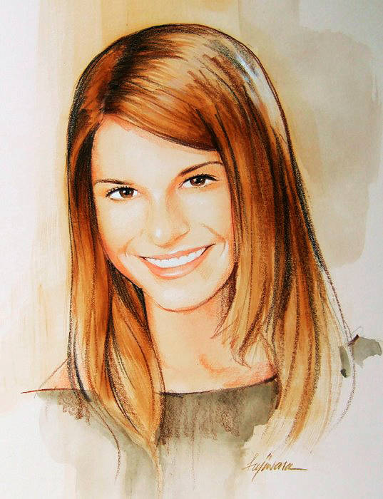 Drawing Kimberly by Kim Fujiwara
