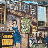 FLAPPER GIRL &amp;amp; PRESENT DAY MOOSE JAW DOWNTOWN by Carly Jaye Smith