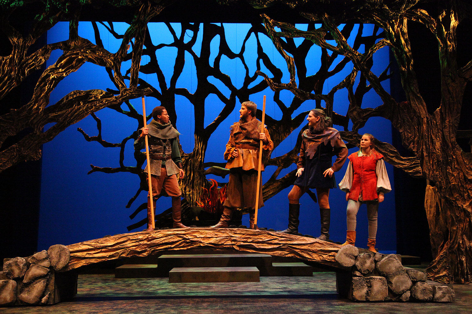 Robin Hood - Red Deer College - Set Design - Angela Dale - Fabricadabra ...
