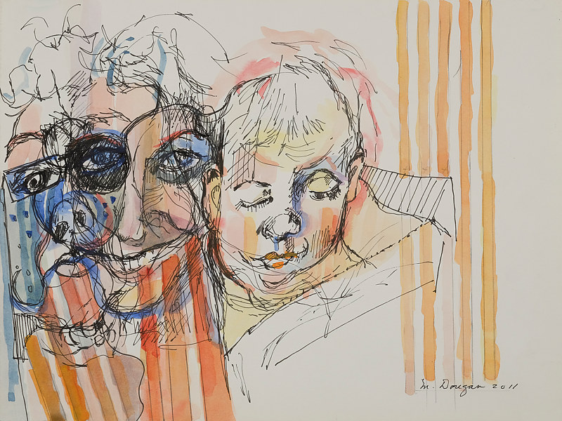 Watercolor untitled by James Dougan
